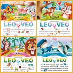 Leo y Veo Pack 4 - La...